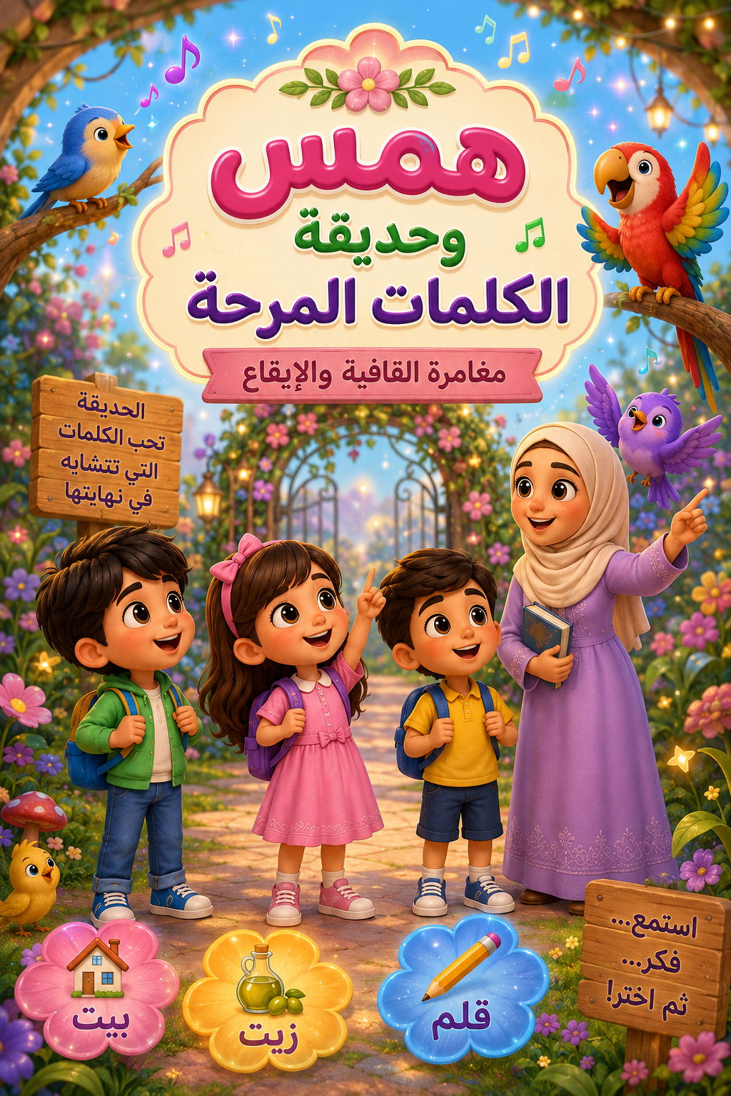هَمْسُ وَحَدِيقَةُ الْكَلِمَاتِ