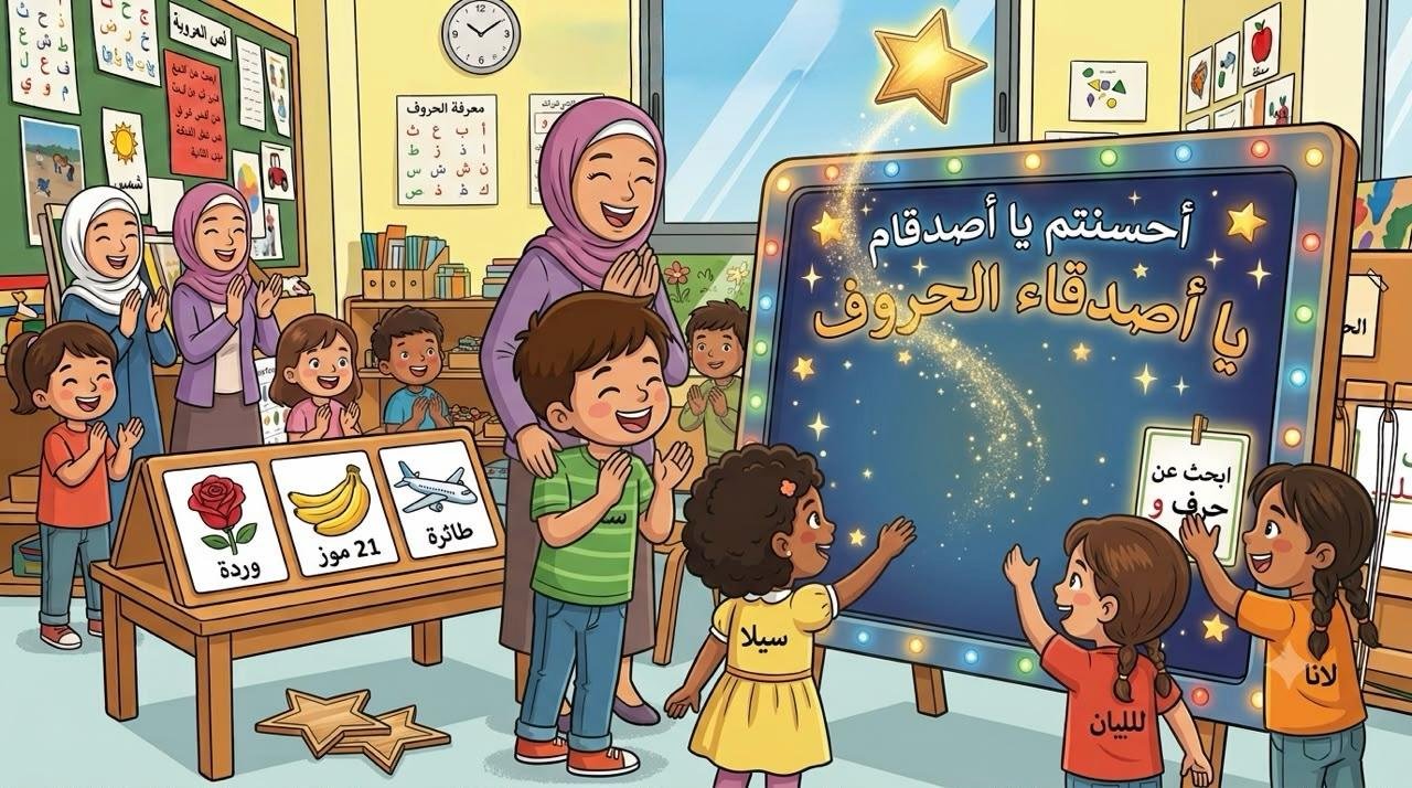 سعيد ومعرض الحروف