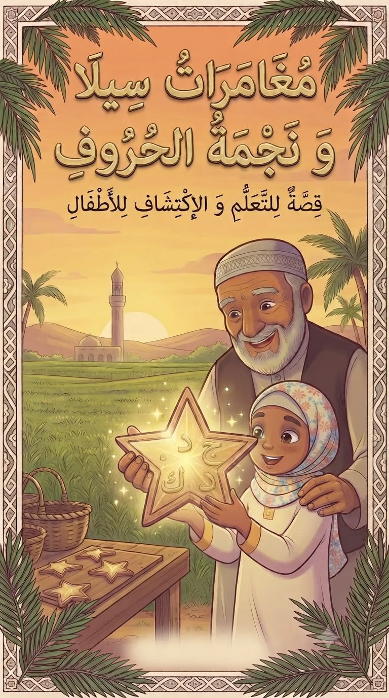 سيلا ونجمة الحروف في مزرعة الجد سعيد