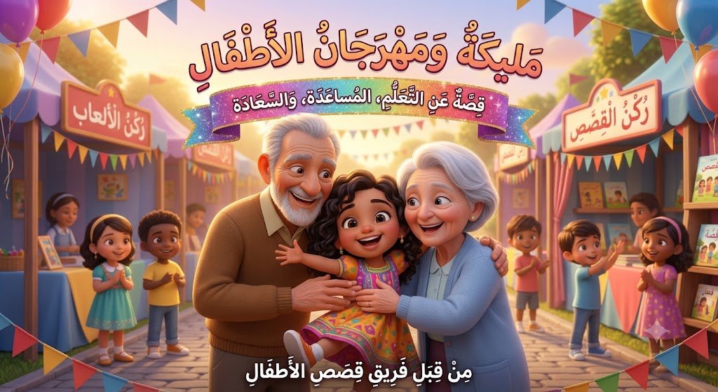 مَلِيكَةُ وَمَهْرَجَانُ الْأَطْفَالِ