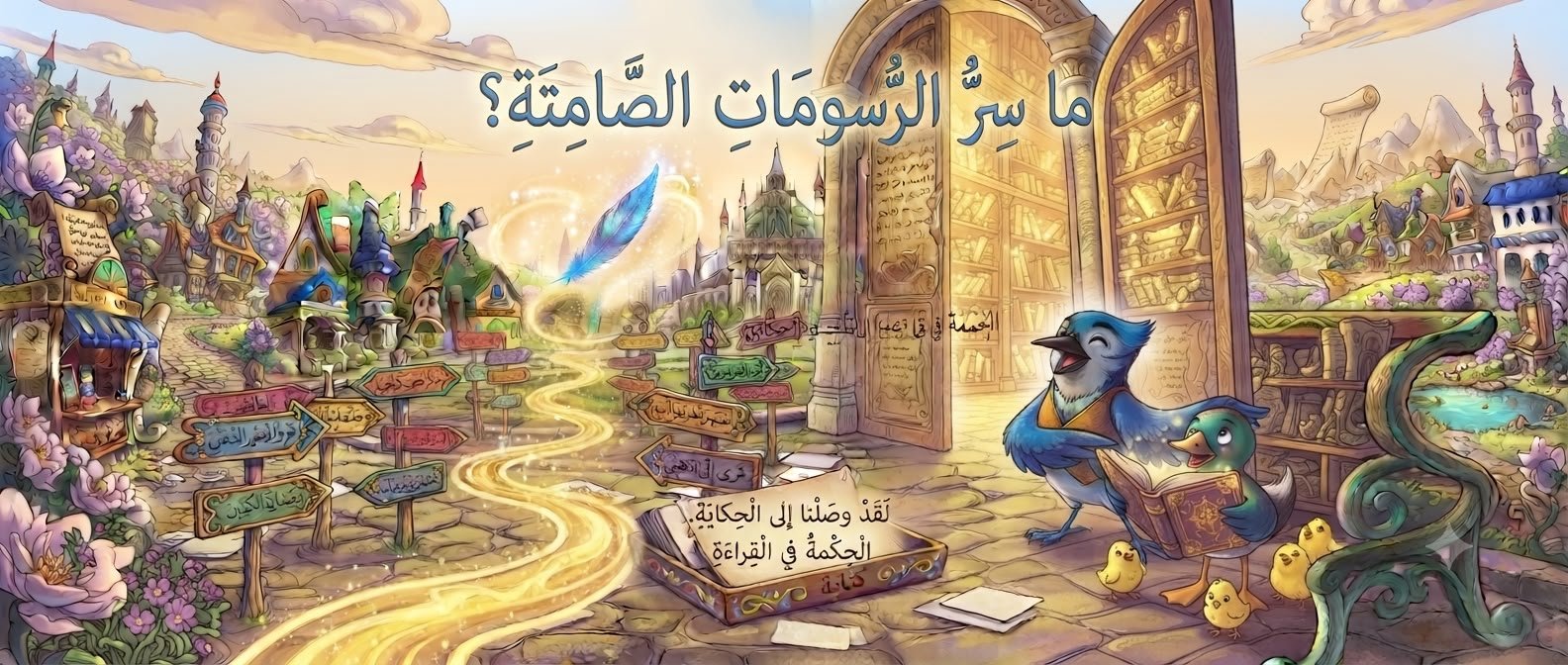 ما سرُّ الرسومات الصامتة؟