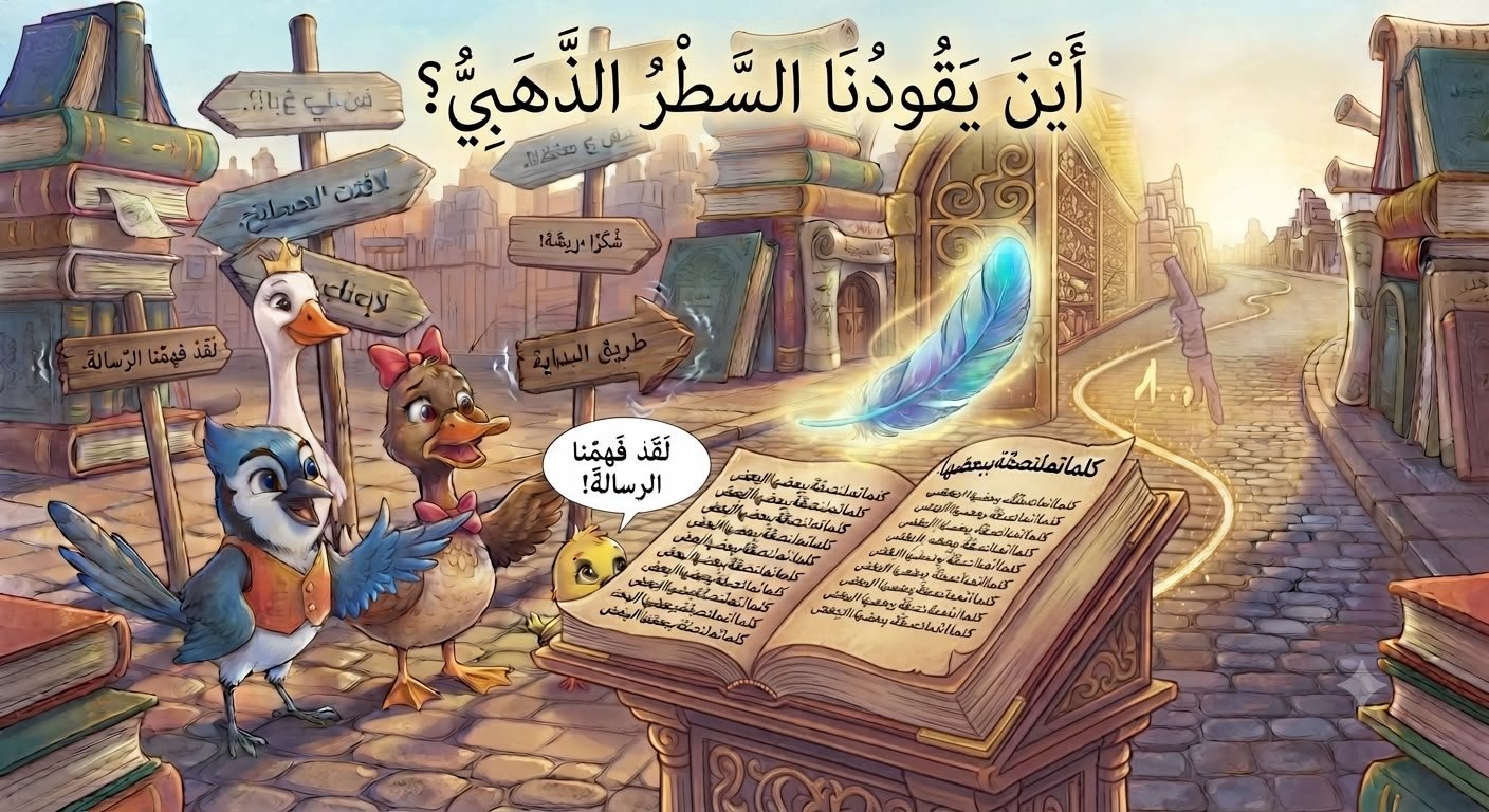 أين يقودنا السطر الذهبي؟
