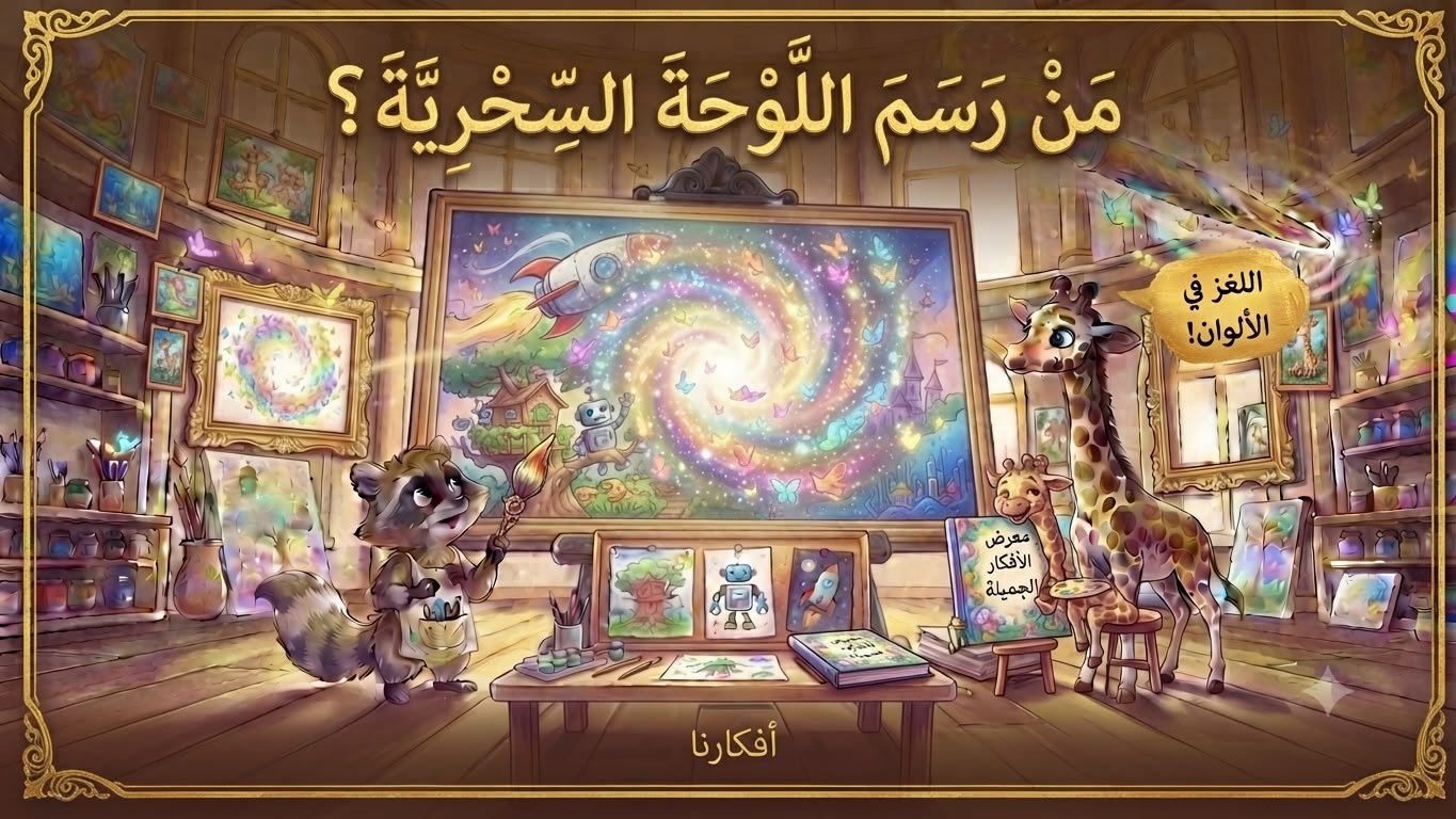 من رسم اللوحة السحرية؟